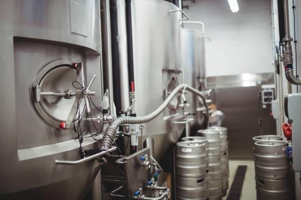 istock Machinery at brewery 653167060