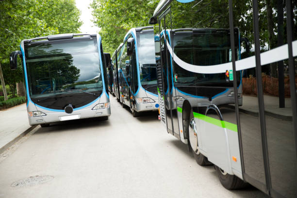 istock New modern city bus 653177042