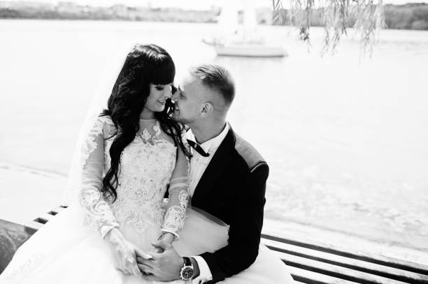 istock Great wedding couple in love 653177776