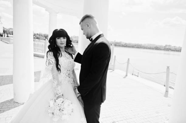 istock Great wedding couple in love 653178214