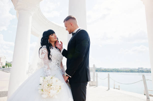 istock Great wedding couple in love 653180258