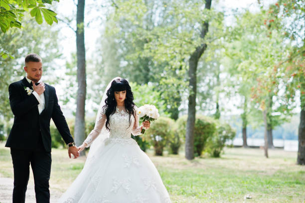 istock Great wedding couple in love 653180502