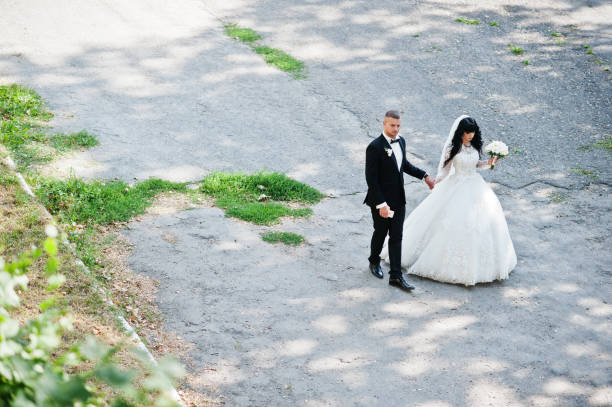 istock Great wedding couple in love 653180748