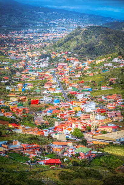 istock Mountain landscape on tropical island Tenerife 653181334