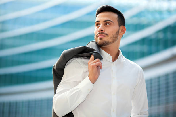 istock Confident young manager in the city 653183994