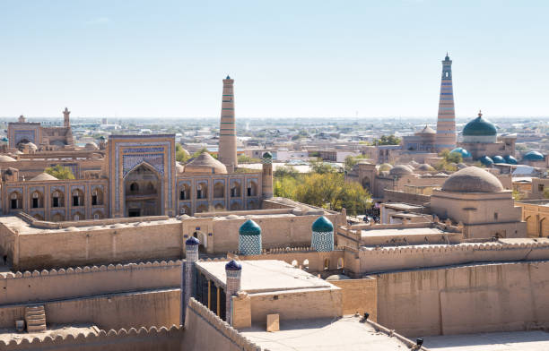 istock Panorama of Khiva 653187354