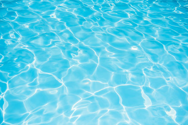 istock Beautiful Blue water and ripple wave in pool 653211374