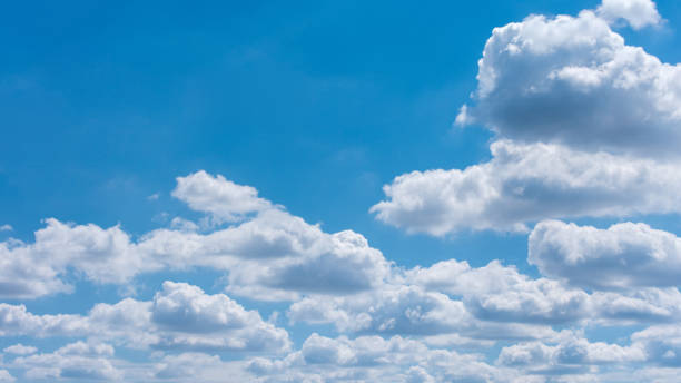 istock Beautiful blue sky and white clouds panorama 653218670