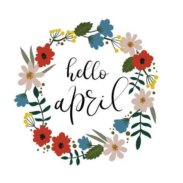 14,200+ Hello April Stock Illustrations, Royalty-Free Vector ...