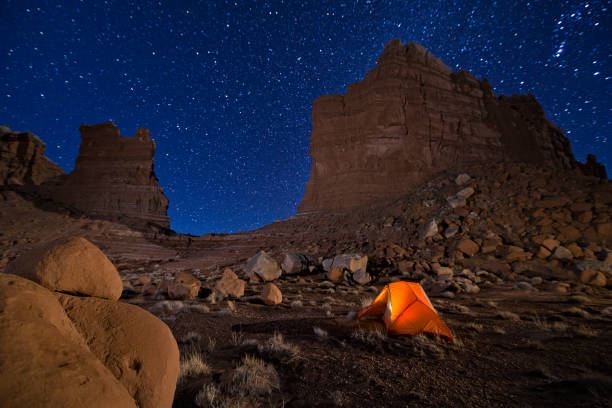 Camping Under the Stars in Canyon Country Utah