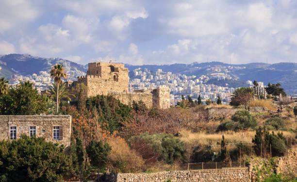 istock Crusaders castle in Byblos, Lebanon 653234776