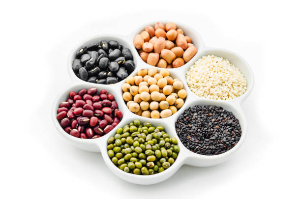 istock A variety of nuts in a cup isolated. 653287418