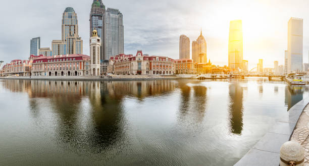 istock River And Modern Buildings Against Sky 653288666