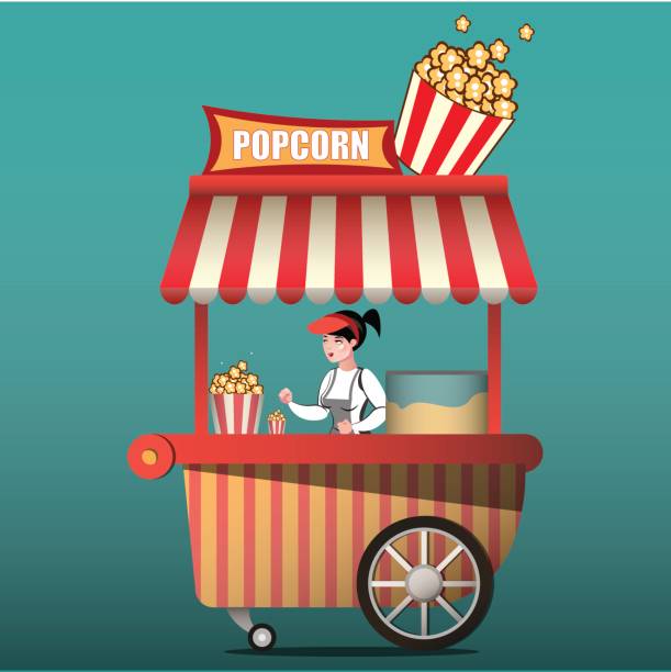 carnival popcorn stand