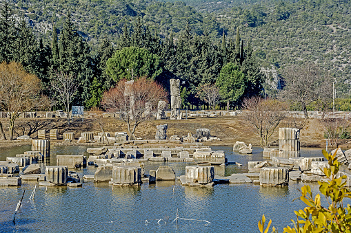 Claros Temple City, (The Godhead Apollo is one of the two major prophecy centers in Anatolia)