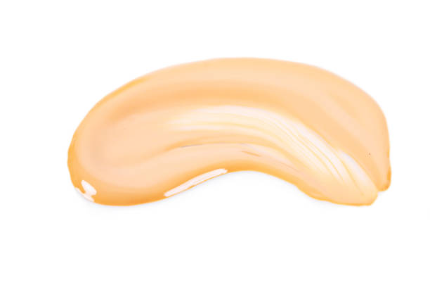 istock close up of a beige make up powder 653314554