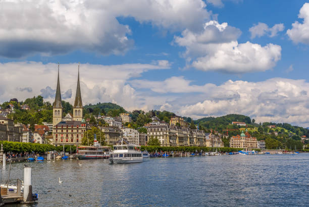 istock View of Lucerne from lake, Switzerland 653316064