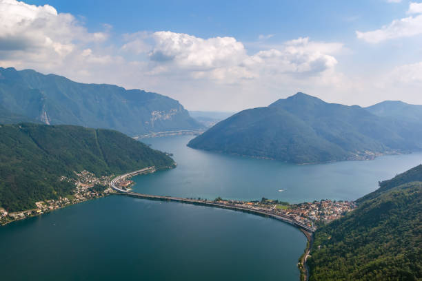 istock Lugano lake, Switzerland 653316090