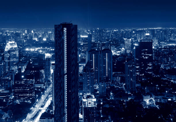 istock Skyscrapers in Sathorn District , Bangkok, Thailand 653319912