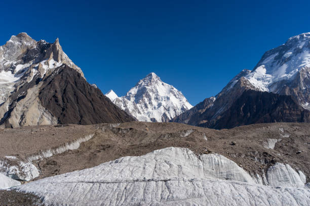 istock K2 mountain peak and Baltoro glacier, K2 trek, Pakistan 653341054