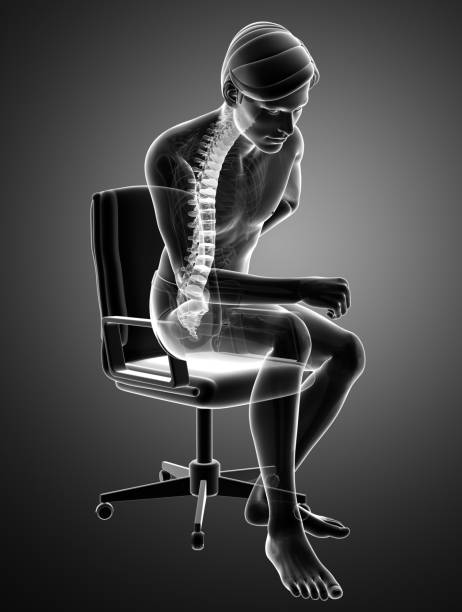 istock Male Feeling the back pain 653348274