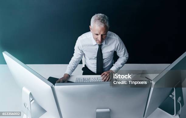 Its A Brave New World For Business Stock Photo - Download Image Now - 50-59 Years, Above, Adult