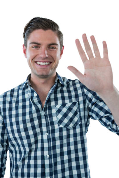 istock Portrait of handsome gesturing 653356750