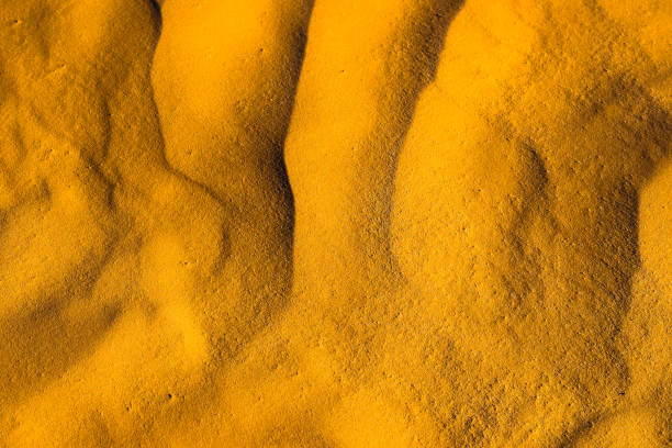 istock Golden sands of Sahara. Texture, Wallpaper, Background 653371360