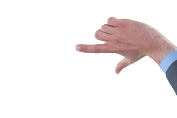 istock Close-up of business hands gesturing 653382386