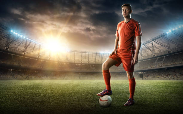 istock soccer player on a soccer field 653383636