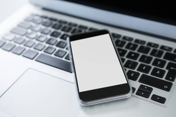 istock Laptop and smart phone 653386814
