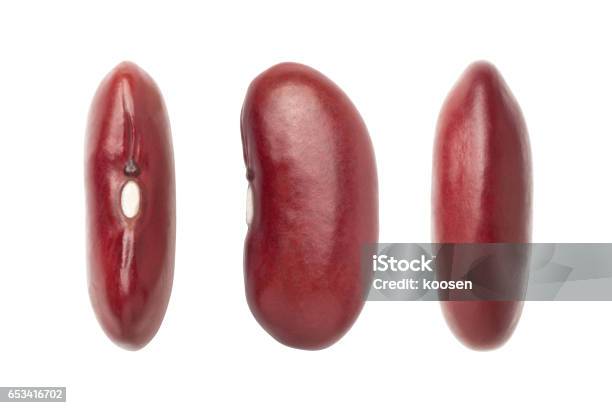 Red Kidney Beans Stock Photo - Download Image Now - Kidney Bean, Cut Out, Bean