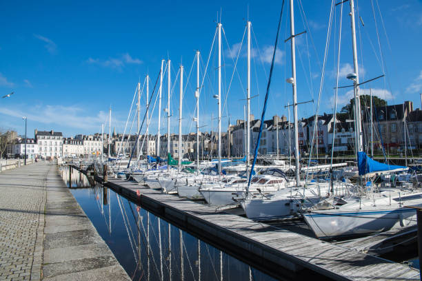 istock Boats in Vannes harbor, Brittany 653444484