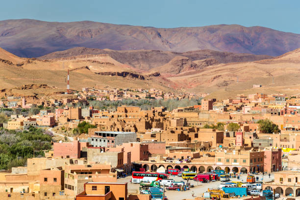 istock View of Boumalne Dades city, Morocco 653452300
