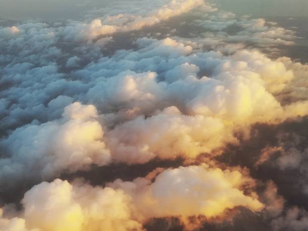 istock Morning Cloudscape Taken From Airplane 653479312