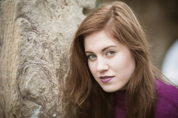 istock Attractive Young Woman At Derelict Glasgow Docks 653487860