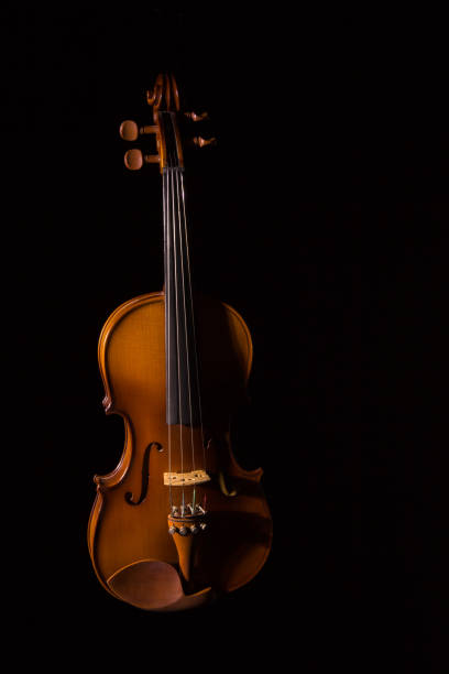 istock violin vintage on blackl background 653491524