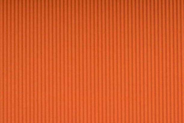 papel de laranja listrado gravado. fundo de textura de papel colorido - lank - fotografias e filmes do acervo