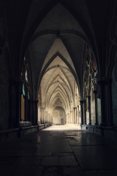 istock Walking around Westminster Abbey's courtyard, London 653510046