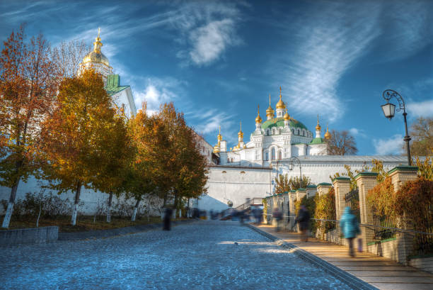 View of Kiev Pechersk Lavra