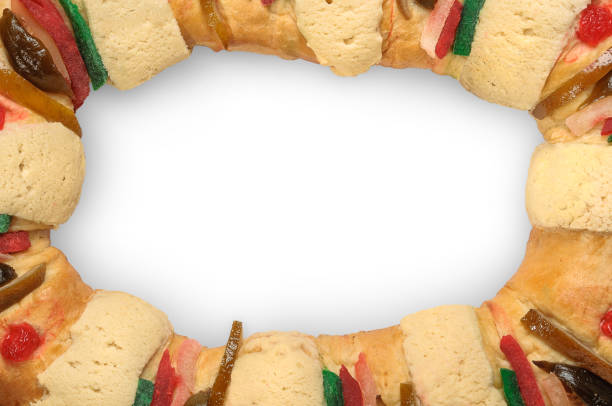 istock Epiphany cake, Kings cake, Rosca de reyes 653754742