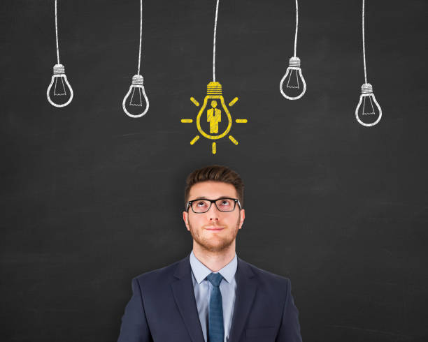 istock Recruitment Innovation Concepts on Chalkboard Background 653771034