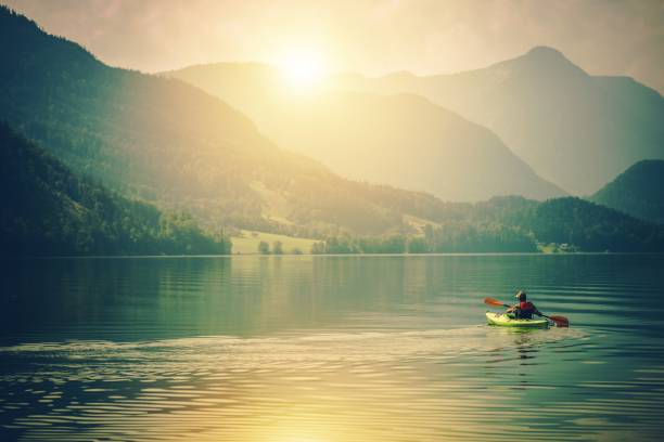 istock Lake Kayak Touring 653772314