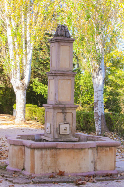 istock Ancient Fountain in a Village 653773236