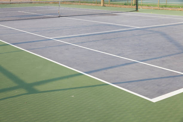 istock tennis court on sunny day 653774968