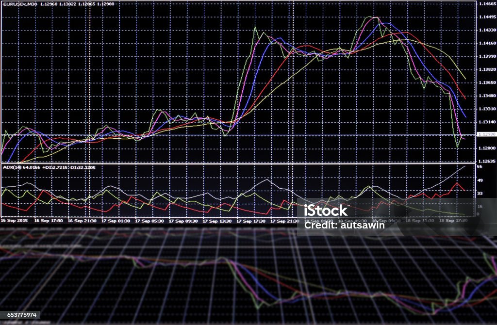 Graph Chart Stock Photo - Download Image Now - Art, Black Color ...