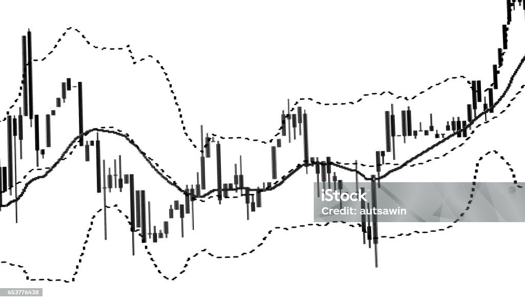 Stock Graph Image Simple Graph Chart Stock Photo - Download Image Now - Art, Black Color ...