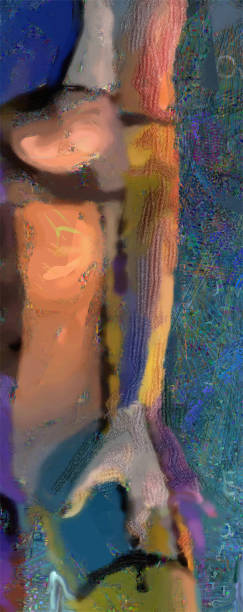 istock Nude Painted Woman 653778702