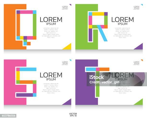 Label Template Stock Illustration - Download Image Now - Abstract ...