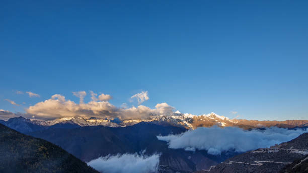 Landscape of China Yunnan Meili Snow Mountain. Landscape of China Yunnan Meili Snow Mountain. meili stock pictures, royalty-free photos & images